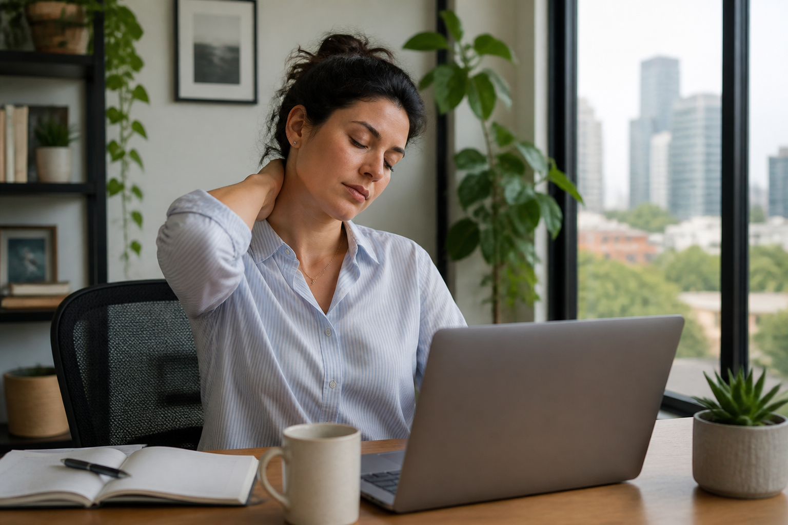 Neck Pain Treatment in Austin for Remote and Hybrid Workers